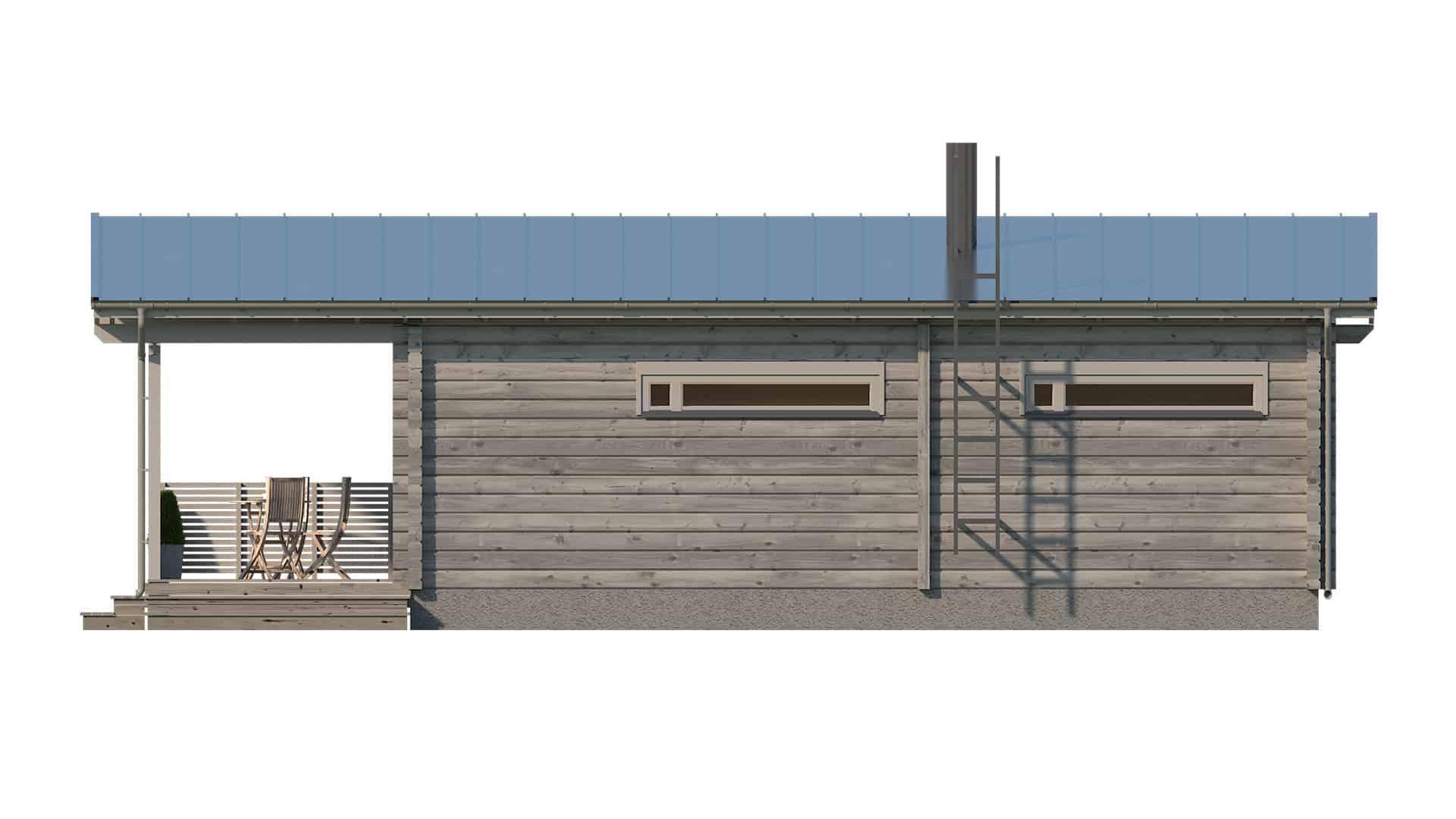 Дом из бруса 11×6 м Дом из бруса 11×6 м